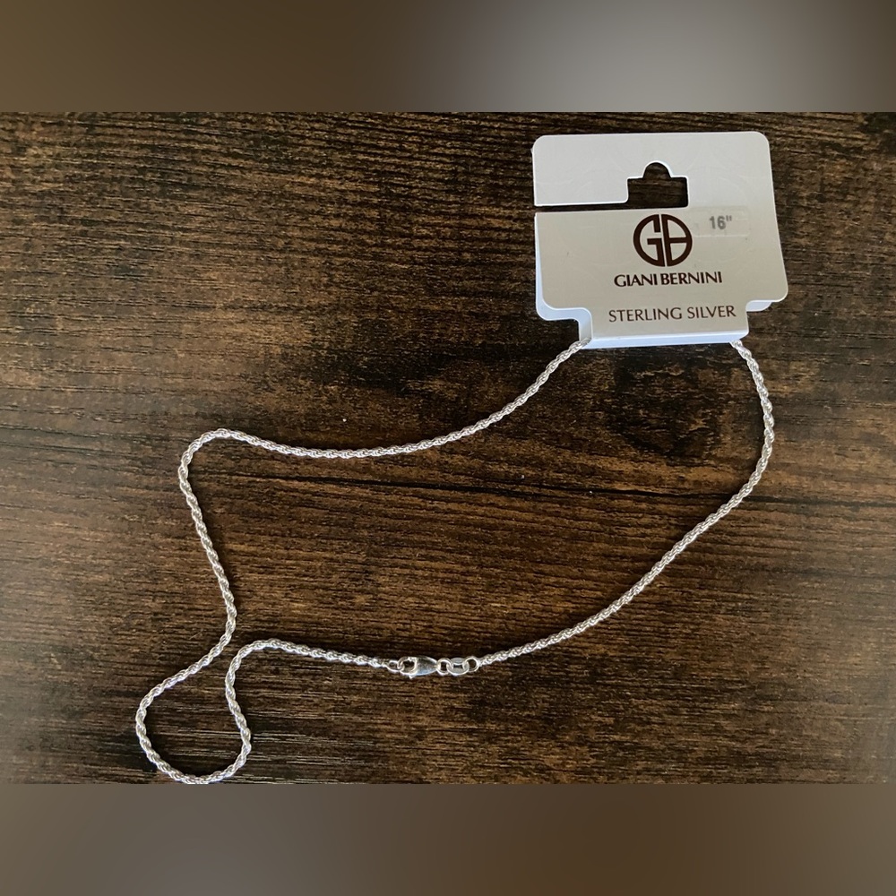Giani Bernini Sterling Silver 16 Inch Chain